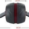 Perfect Fitness Ab Carver Roller Wheel With Built In Spring Resistance, At Home Core Workout Equipment
