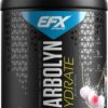 EFX Sports Karbolyn Hydrate | Carbohydrate Powder + Electrolytes | Sugar Free Sports Drink Mix | Fuel & Hydration | Stimulant Free | 66 Servings (White Cherry Frost)