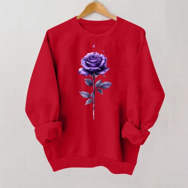 Womens Top,Women's Cute Graphic Print Long Sleeve Sweatshirt Crewneck Pullover Shirt Sweatshirts Pullover Tops