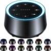 EasyHome Sleep Sound Machine White Noise Machines with 30 Soothing Sounds 12 Adjustable Night Light 10 Adjustment Brightness 32 Levels of Volume 5 Timers and Memory Function Home Travel Office