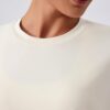 altiland Drawstring Side Ruched Long Sleeve Workout Shirts for Women, Buttery Soft Running Gym Athletic Yoga Tops Loose Fit