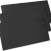 Yoga Knee Pad Cushion Yoga Mat Thick Kneeling Pads Support for Knees, Wrists Elbows, Non-Slip - Earth-Friendly Knee Pads for Yoga, Pilates, Floor Workouts - Knee Cushion, Black Yoga Mat, 24x12.2 Inch