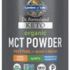 Garden of Life Dr. Formulated Keto Organic MCT Powder - 30 Servings, 6g MCTs from Coconuts Plus Prebiotic Fiber & Probiotics, Certified Organic, Non-GMO, Vegan, Gluten Free, Ketogenic & Paleo