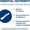 Citracal Maximum Plus, 650 mg Calcium Citrate, easily absorbed and highly soluble with 25 mcg (1000 IU) Vitamin D3, Bone Health Support, Calcium Supplement for Ages 12+, 120 Count