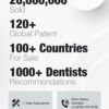 7AM2M Sonic Electric Toothbrush with 6 Brush Heads for Adults&Kids, One Charge for 120 Days, Wireless Fast Charge, 5 Modes, 40000VPM Powered Toothbrush, 2 Minutes Built in Smart Timer (Navy Blue)