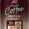 Atkins Café Caramel Iced Coffee Protein Shake, 15g Protein, Low Glycemic, 3g Net Carb, 1g Sugar, Keto Friendly, 12 Count