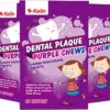 61AkyOGb7oL._AC_SL1001_.jpg Dental Plaque Disclosing Tablets for Kids & Adults - Showing Plaque by Changing Color - Helps Teach Brushing Habits for Clean Teeth - 36 Count