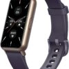 AKAGEAR Fitness & Activity Tracker with Sleep and Blood Oxygen Monitoring, 24/7 Heart Rate Stress Index and Respiratory Training 1.58" AMOLED Display 5ATM Waterproof and More Purple