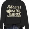Mental Health Matters Hoodie, Mental Health Matters Sweatshirt, Mental Health Hoodies Casual Pullover Hoodie