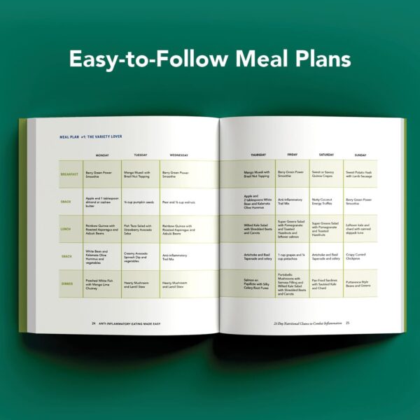 Anti-Inflammatory Eating Made Easy: 75 Recipes with Meal Plans for Beginners (Improve Digestion, Boost Immunity, Relieve Pain) (Anti-inflammatory Michelle Babb)