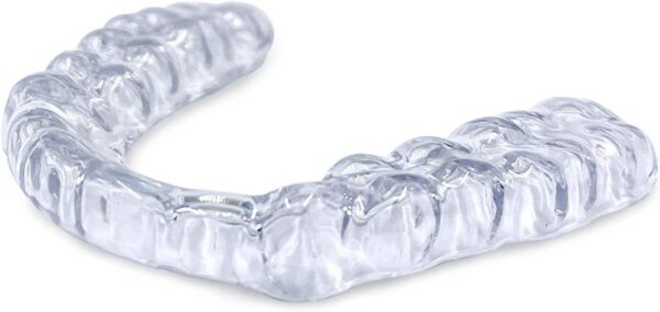 Custom Dental Night Guard,Durable Mouth Guard for Bruxism,Teeth Grinding & Clenching,Relieve Soreness in Jaw Muscles - Lower Guard (Hybrid-3mm) - One(1) Guard