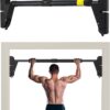 FICTOR Door Pull up Bar for Doorway, Strength Training Equipment, Adjustable Door Frame, Non-slip Chin up Bar for Home Gym, with No Screw Installation