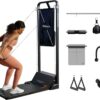 Smart Home Gym System, Gym Monster Multifunctional Smith Machine Home Gym Power Cage, All-in-one Cable Machine for Home Workout, Full Body Strength Training Fitness Exercise Machine