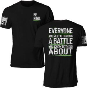 Til Valhalla Project Be Kind Tee | Veteran Owned and Operated - Proudly Printed in The USA