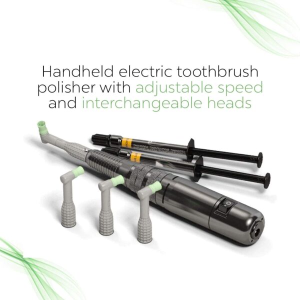 Bilistic Pro Series Dental Tooth Polisher | Professional Dental Teeth Cleaning & Bleaching Modern Electric Toothbrush Corded | Removes Buildup and Freshens Breath