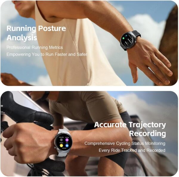 Smart Watch with Wireless Earbuds, Bluetooth Call Watches for Men 1.53" Steel Material Ultra-Thin Body 9D Sound Effects,Fitness Tracker Sports Watch, Compatible iPhone Android (96 Silver)