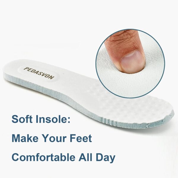 61BrwteqXoL._AC_SL1500_.jpg Women's Healthcare Nursing Shoes Lightweight Comfortable Nurse Shoe Footwear Restaurant Loafer Waterproof Work Shoes