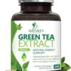 Green Tea Extract Capsules 1000mg 98% Standardized EGCG - 3X Strength for Natural Energy - Heart Support with Polyphenols - Gentle Caffeine - 240 Capsules