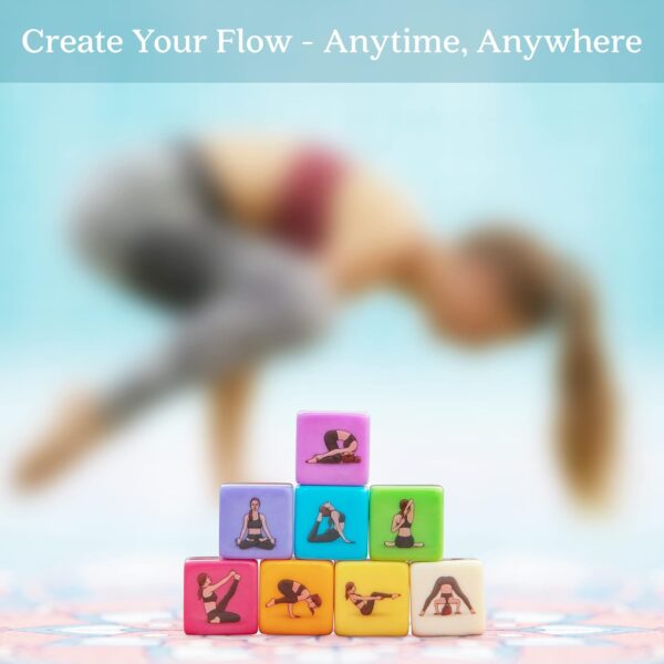Yoga Dice – One of The Unique Yoga Gifts for Women or Any Yoga Lover – Yoga Accessories for Teachers and Yogis – Yoga Gift Idea for Instructors