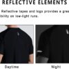 Men's Cooling Ice Silk Running Shirts Quick Dry Short Sleeve Athletic Gym T-Shirts UPF 50+ Outdoor Workout Tshirts