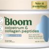 Bloom Nutrition Bovine Colostrum Powder for Gut Health, Immune Support, Hair Growth & Beauty Supplement, Gluten Free, Sugar Free | Pure 40% IgG Premium Colostrum Superfood, Unflavored, 25 Servings