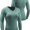 NELEUS Women's 3 Pack Compression Shirts Long Sleeve Yoga Athletic Running T Shirt