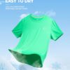 NORTHYARD Men's UPF 50+ Rash Guard T-Shirts Sun Protection UV Quick Dry Short Sleeve Shirts Lightweight Fishing Swim