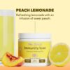 Feel Goods Immunity Icon, Zero Sugar, Vitamin C, A, B, D, E & Zinc, Organic Elderberry, Ashwagandha, Drink Mix Powder, Vegan, Non GMO, Caffeine & Gluten Free | Peach Lemonade, 30 Servings