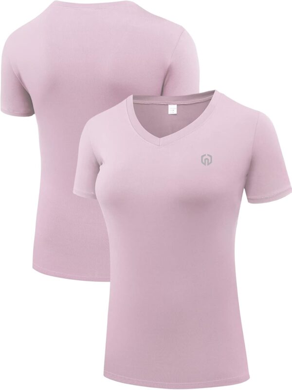 NELEUS Women's 3 Pack Compression Workout Athletic Shirt