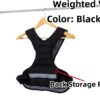 Weighted Vest for Women Men Kids, 6lbs/12lbs/4-10lbs Adjustable Weight Vest with Reflective Stripes, Upgrade Strength Training Vest for Running, Body Workout, Jogging, Cadio, Walking