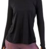 Bestisun Long Sleeve Yoga Workout Tops Lightweight Thumbhole Shirts Athletic Wear for Women