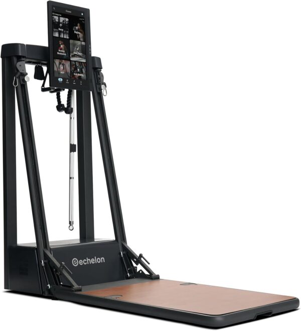 Echelon Strength Home | Home Gym Equipment | Workout Equipment | Strength Training | Exercise Equipment | WiFi Enabled HD Touchscreen | Upto 132 lbs Arm Weight Capacity | 4 Interchangeable Accessories