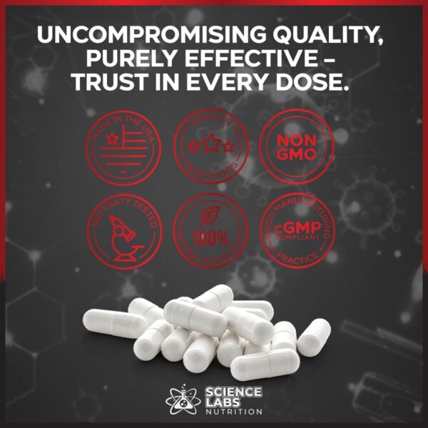 Science Labs | #1 Dosed Appetite Suppressant Weight Loss Pills for Women & Men | Belly Fat Burner Supplement, Metabolism Booster, Carb Blocker | Diet Pills That Work Fast - 60 Servings