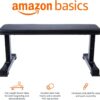 Amazon Basics Flat Weight Bench, Black