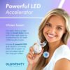 Teeth Whitening Kit - LED Light, 35% Carbamide Peroxide, (3) 3ml Gel Syringes, (1) Remineralization Gel, and Tray