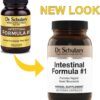 Dr. Schulze's Intestinal Formula #1 Colon Bowel Cleanse Laxative Capsules, 90 Count (90 Capsules) - Packaging May Vary