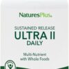 NaturesPlus Ultra II Multivitamin, Sustained Release - 90 Vegetarian Tablets - Daily Whole Food Vitamin & Mineral Supplement for Overall Health - Natural Energy Booster - 90 Servings