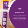 Sol-ti Organic Electrolyte Skin + Hydration Drink Mix, Superfood Hydration Sticks, SuperStix, Non-GMO, Vegan, Blueberry Lemon, 14 Single-Serving Sticks