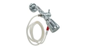 Oral Breeze ShowerBreeze | Flosser for Teeth, Gums, Braces | Water Jet Dental Irrigator | Treats Gum Disease Naturally | Easy Shower Installation | 15 Seconds Daily for Preventative Care