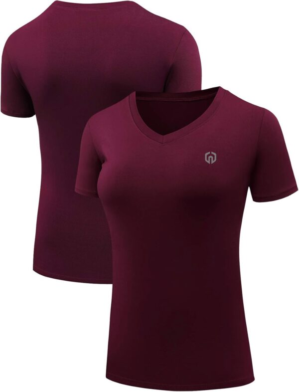 NELEUS Women's 3 Pack Compression Workout Athletic Shirt