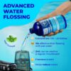 Concentrated Irrigant | Water flosser Rinse | Teeth Care | Add to Water Flossers & Mouthwash | Mint Flavor | Pack of 2 = 372 fl.oz | Alcohol and Fluoride Free. Made in USA