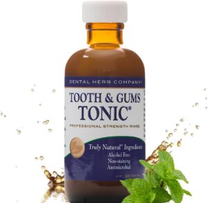 Dental Herb Company Tooth & Gums Tonic Mouth Wash - Travel Size