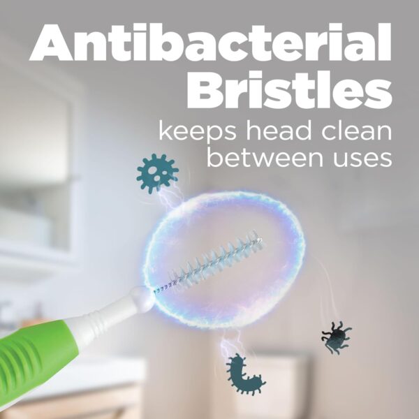 GUM Proxabrush Go-Betweens - Tight - Interdental Brushes - Soft Bristled Dental Picks for Plaque Removal Health - Safe for Braces & Dental Devices, 10ct (6pk)