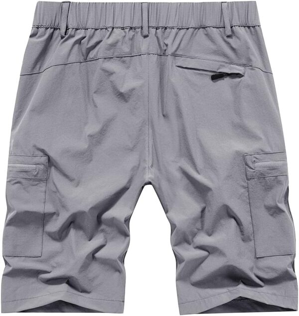 Quick Dry Hiking Shorts Men's Cargo Casual Outdoor 4-Way Stretchy Lightweight Summer Short with Multi Pockets