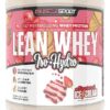 Musclesport Lean Whey Revolution™ Protein Powder - Whey Protein Isolate - Low Calorie, Low Carb, Low Fat, Incredible Flavors - 25g Protein per Scoop - 5lb Strawberry Creme