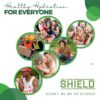 SHIELD 32ct ALL NATURAL Low Cal Electrolyte Healthy Hydration Multiplier Powder Packets, Eco-Friendly Pouch, Water Booster Drink Mix for Rapid Dehydration Relief and prevention, Vegan, Non-GMO