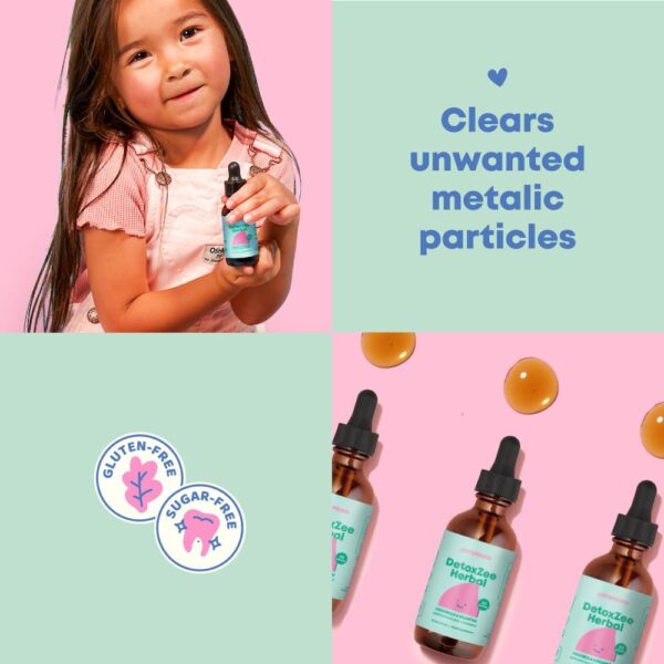 JoySpring Herbal Detox for Kids – Cilantro Extract Cleanse to Support Speech & Improve Behavior – Natural Detox with Cilantro - 1 fl oz (30 Servings)