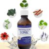 Dental Herb Company Tooth & Gums Tonic Mouthwash - Made with Pure Essential Oils to Relieve Bad Breath, Bleeding and Irritated Gums. (18 Oz)