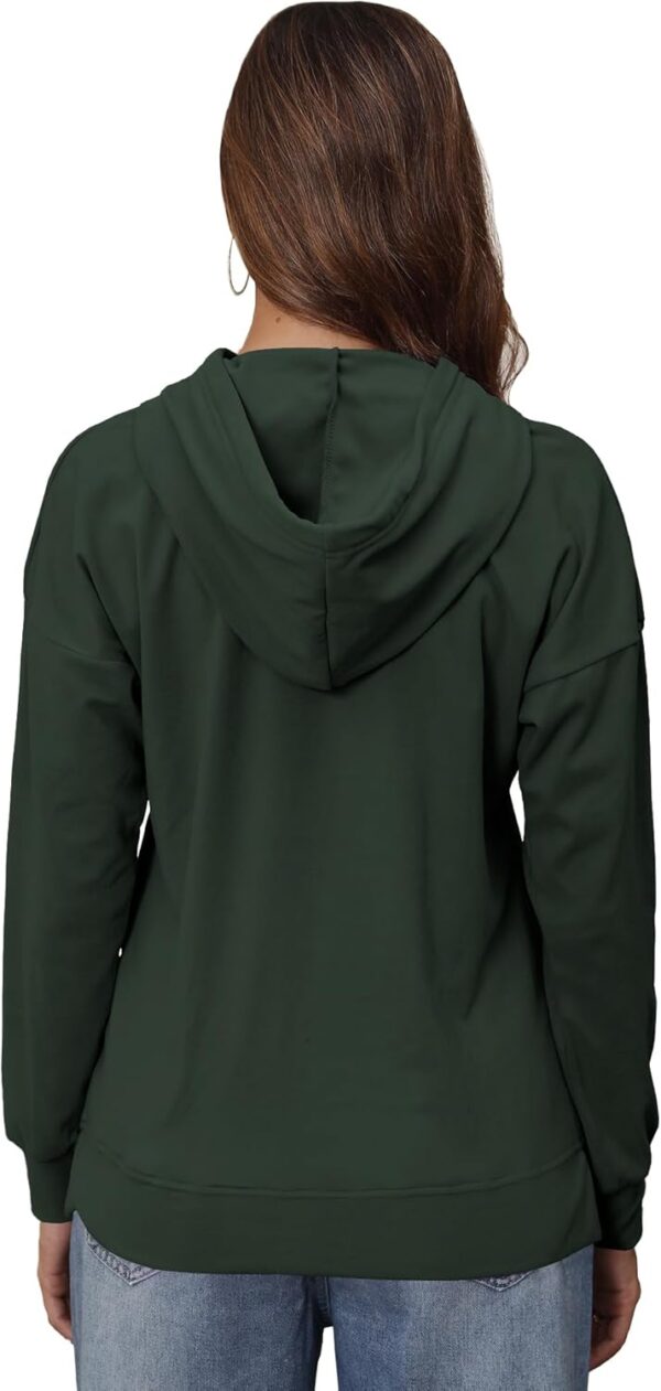 Hoodies for Women Sweatshirt Loose Batwing Sleeve Thumbhole Fall Sweaters with Pockets