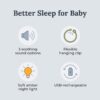 Yogasleep Hushh Portable White Noise Sound Machine For Baby, 3 Soothing Natural Sounds With Volume Control, Compact Size, Noise Canceling For Sleep Aid, Office Privacy, & Meditation, Registry Gift